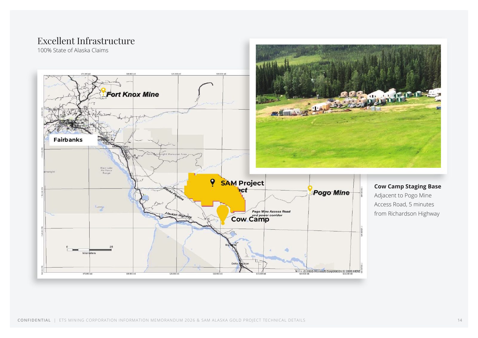 ETS Mining / SAM Alaska Gold Project flyer — page 14